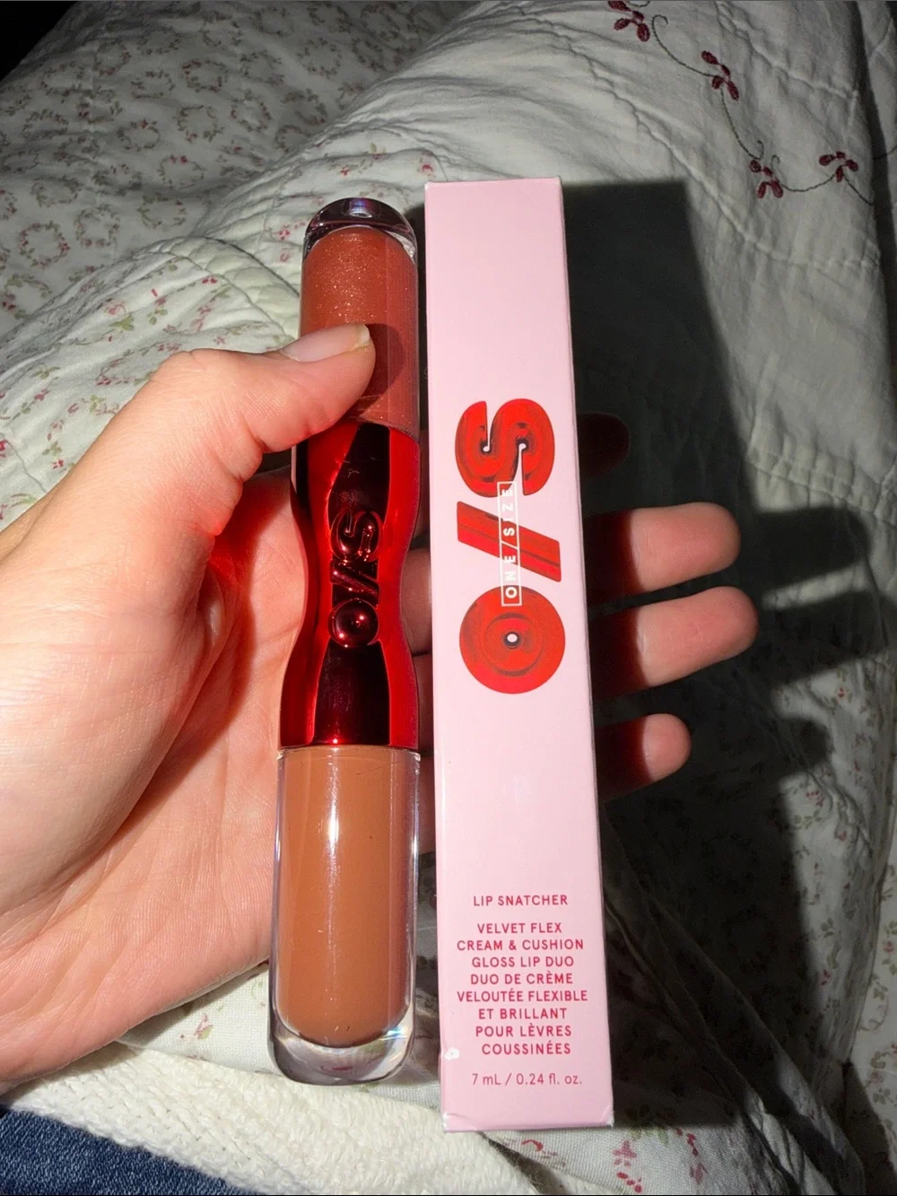 Lip Snatcher Velvet Flex Cream & Cushion Gloss Duo – Nude Peach